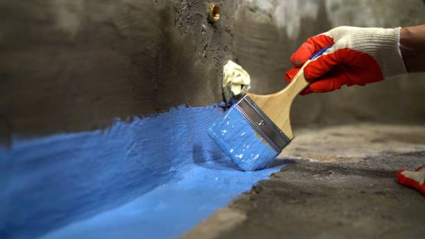 Commercial Foundation Crack Repair project at a Carrollton, MI business property by SJ Waterproofing Pros